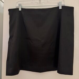 GAP Black Pencil Satin Skirt for Women